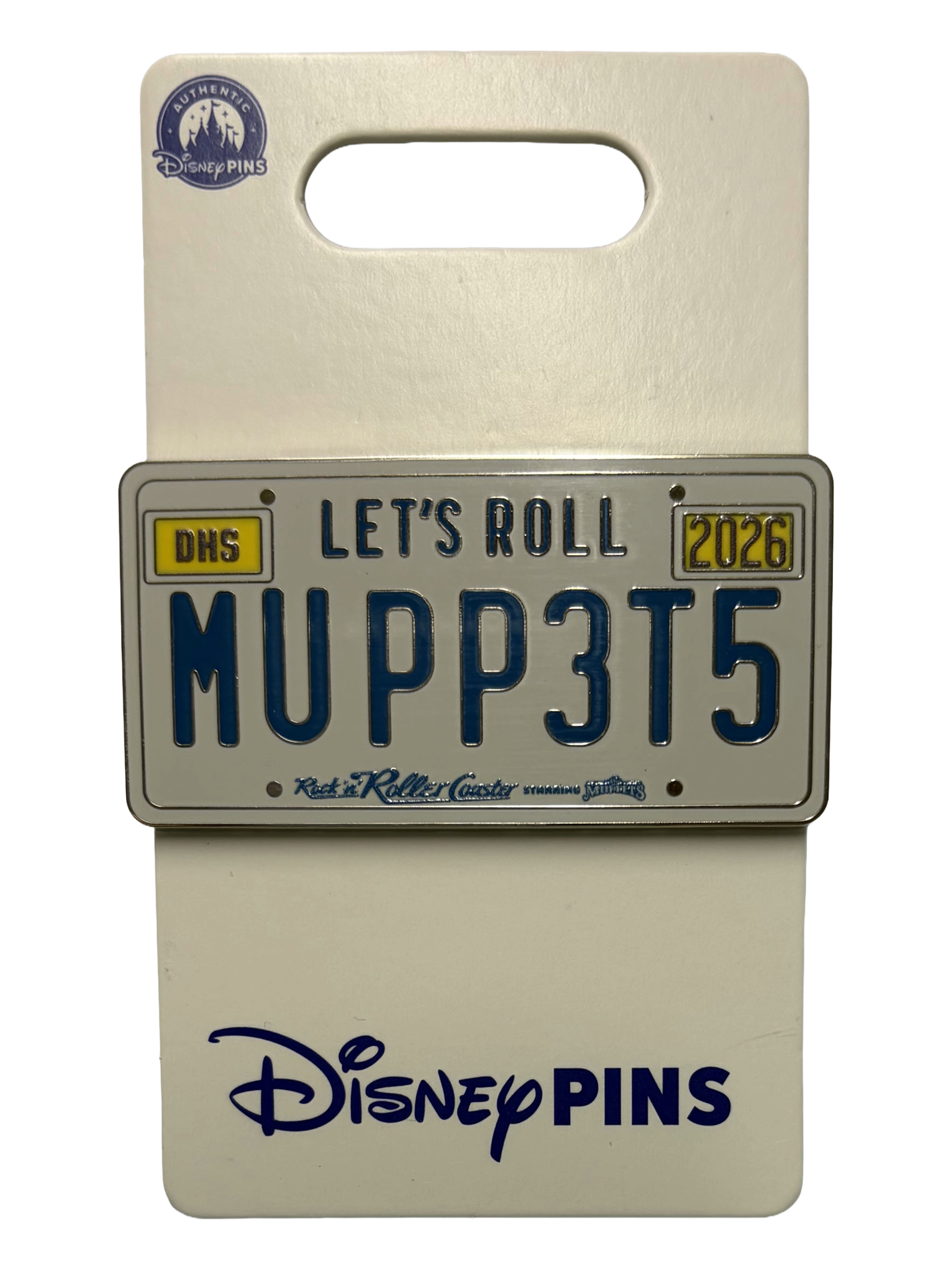 Disney - Rock 'n' Roller Coaster - MUPP3T5 License Plate