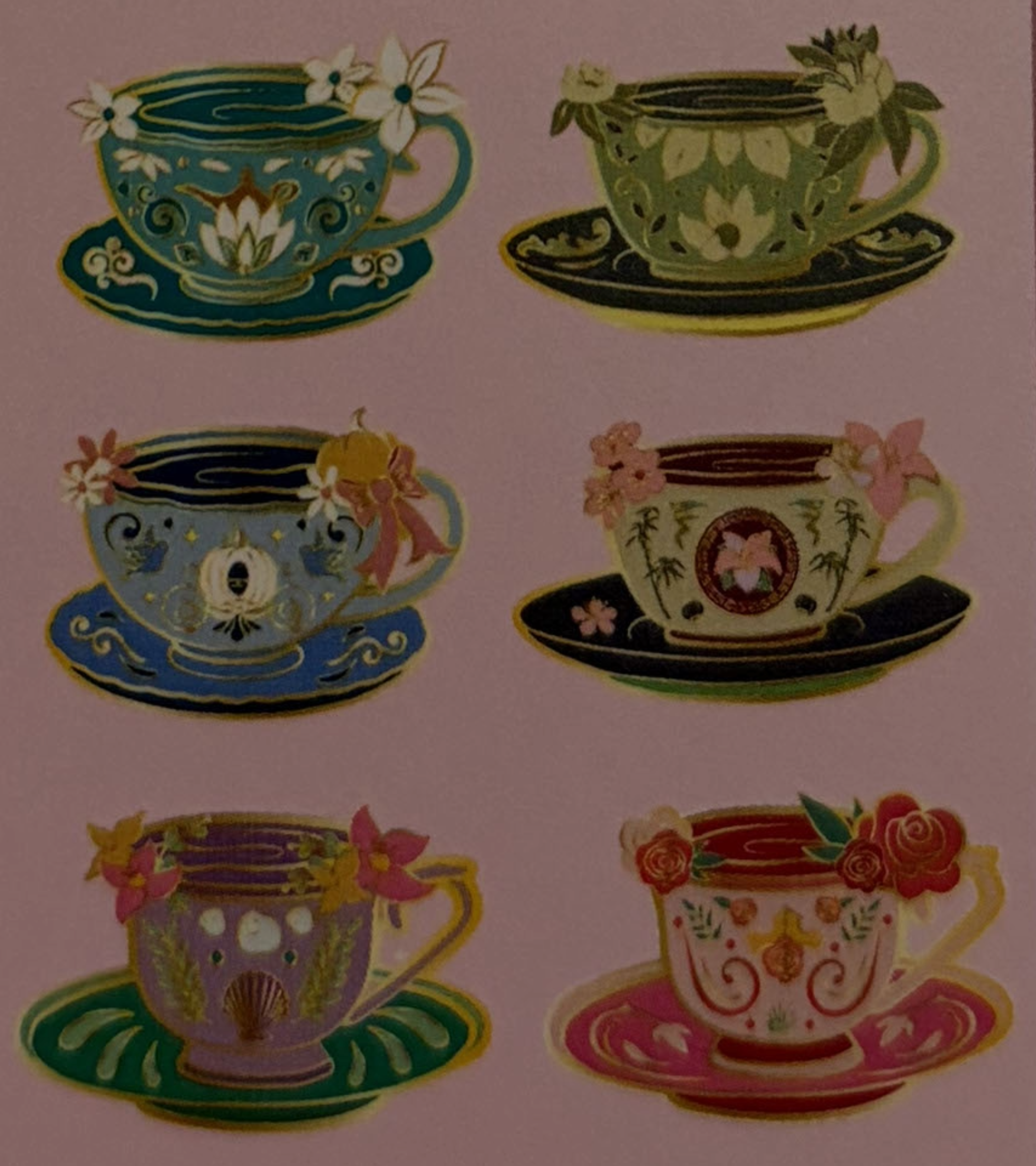 Loungefly - Princess Tea Cups