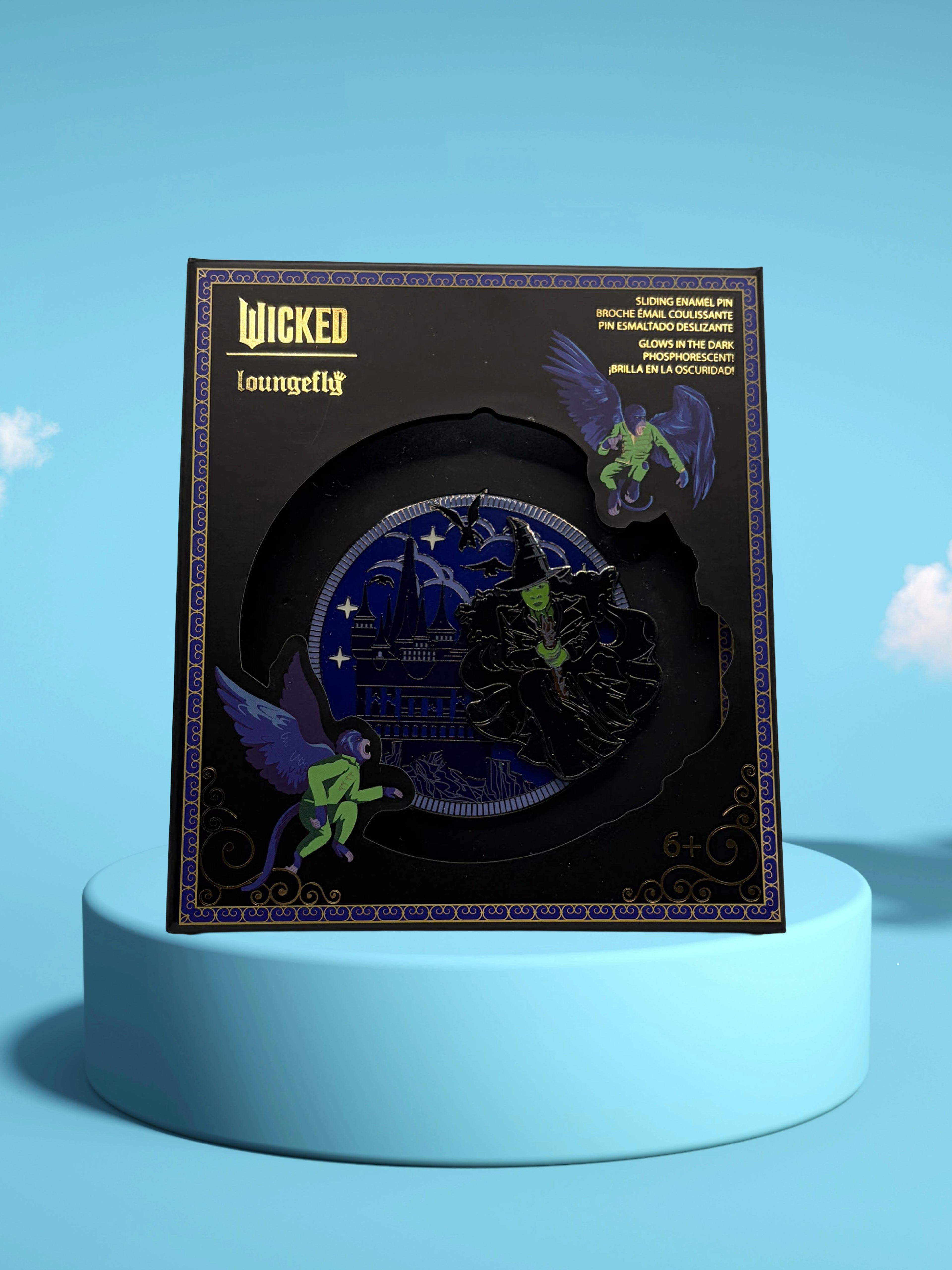 Loungefly - Wicked - Elphaba Glow-in-the-Dark Limited Edition Pin